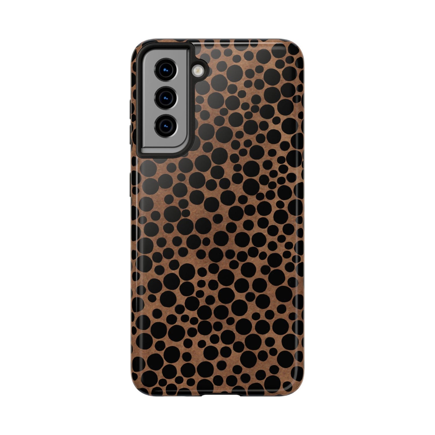 Felt Dots Caramel Phone Case