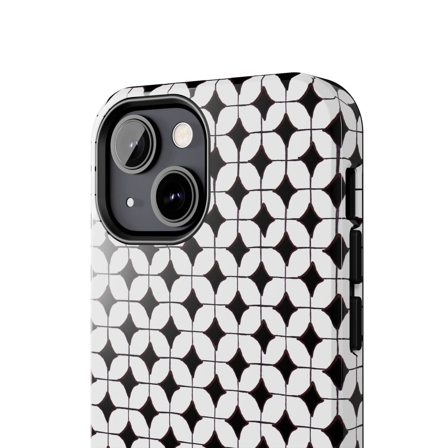 Tile-ish Black Phone Case
