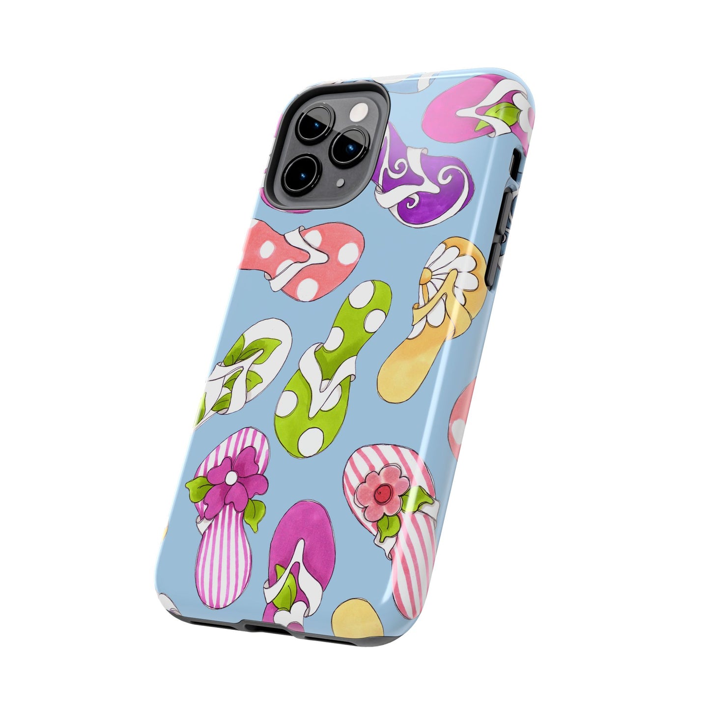 Flip Flops Blue Phone Case