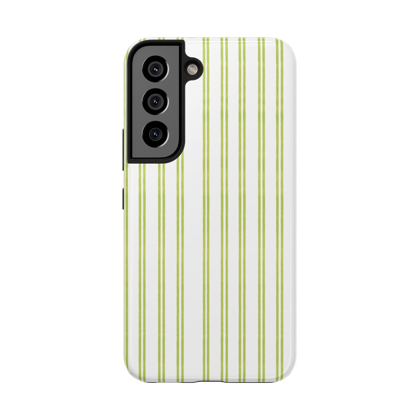Green Double Stripe Phone Case