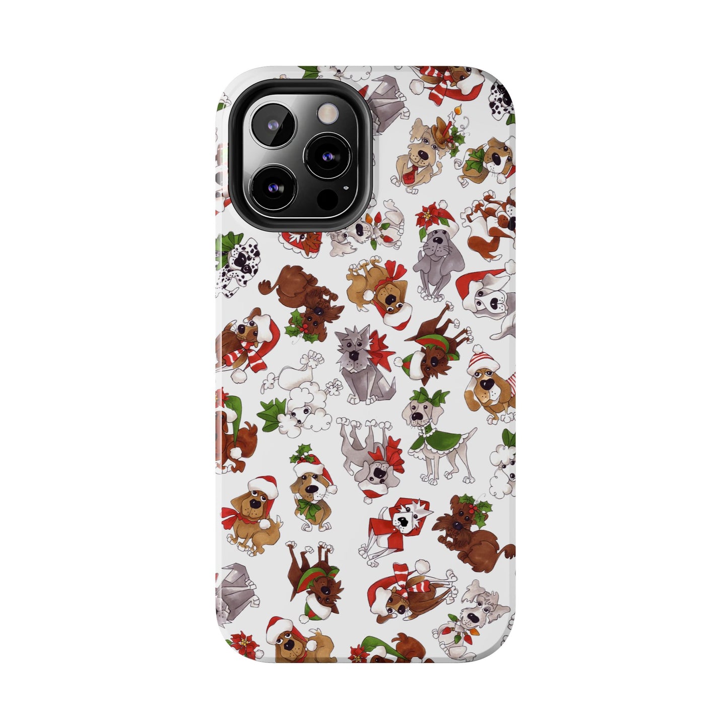 Doggie Toss White Phone Case