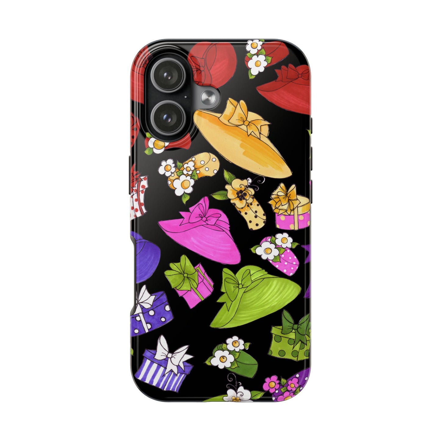 Accessories Tossed Black Phone Case