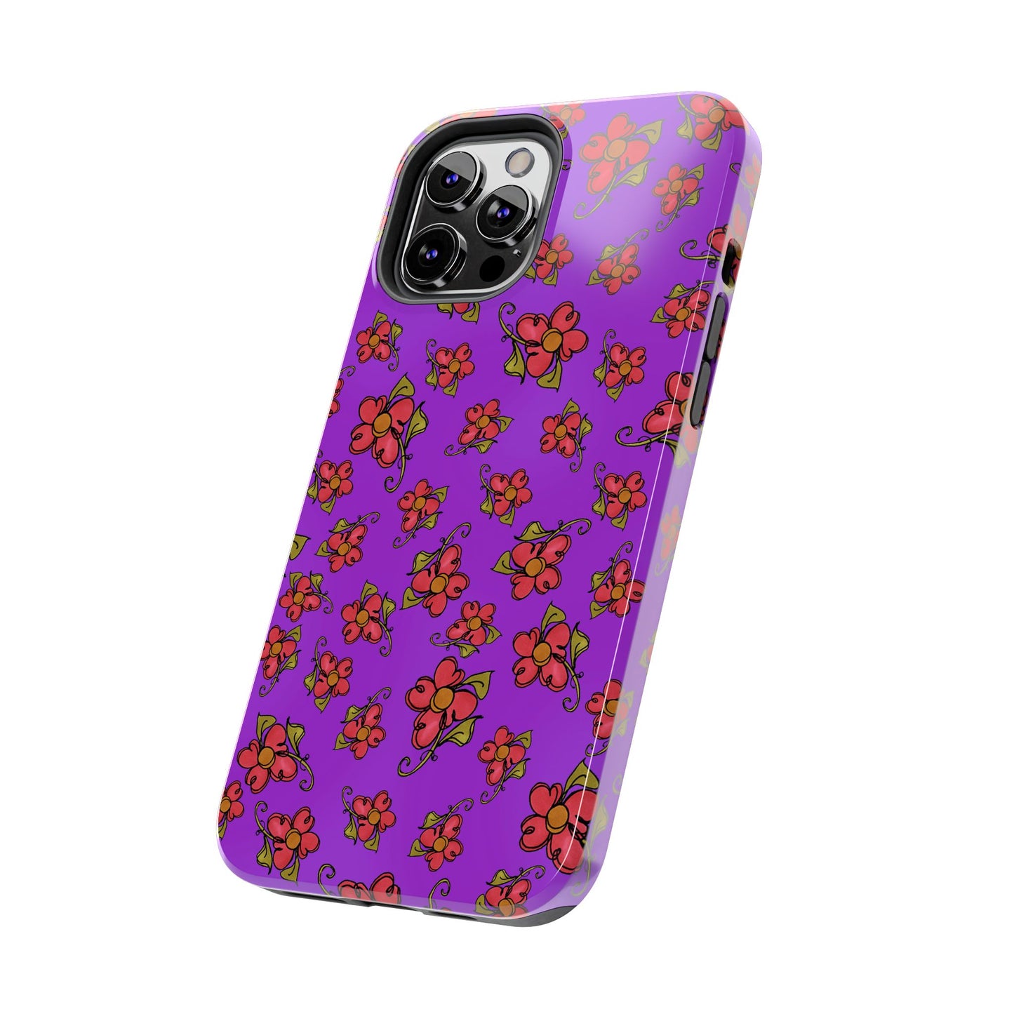 Daisy Caper Purple Phone Case