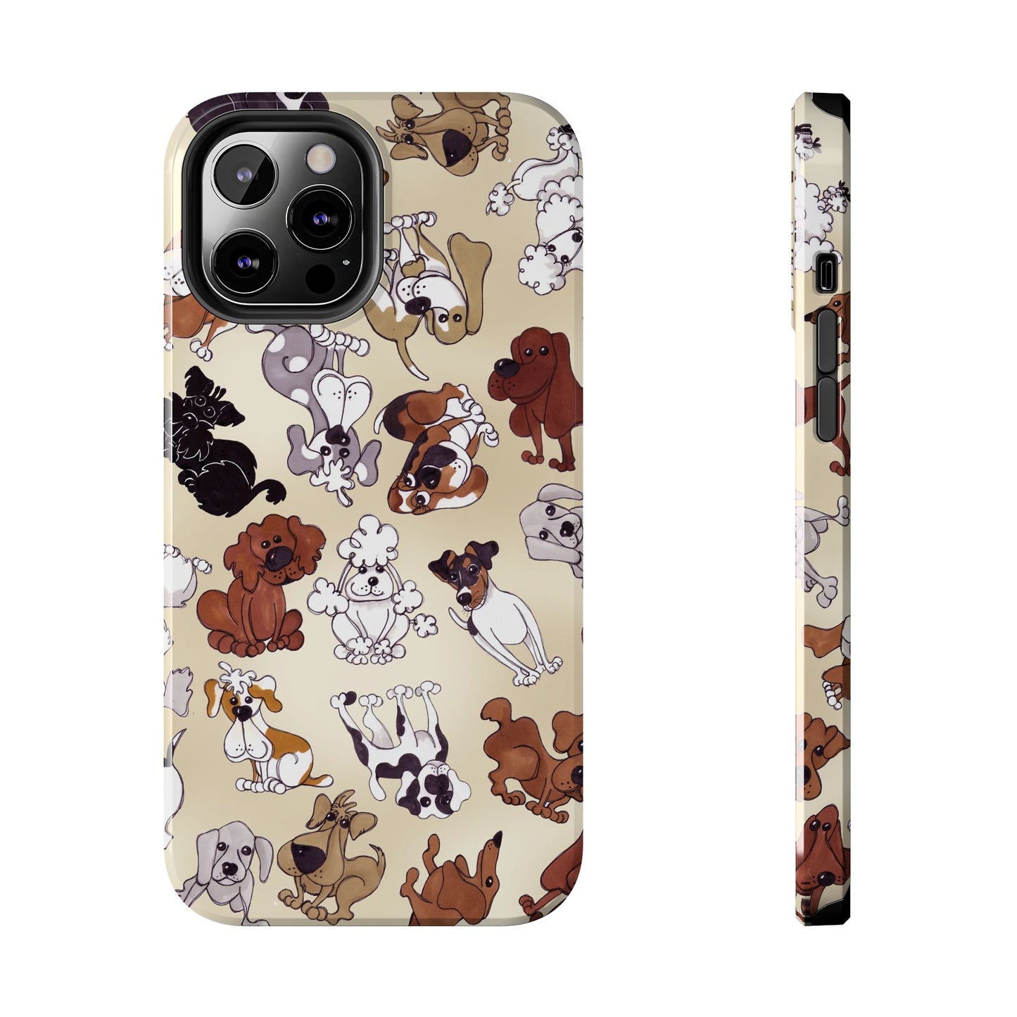 Tossed Doggies Bone Phone Case