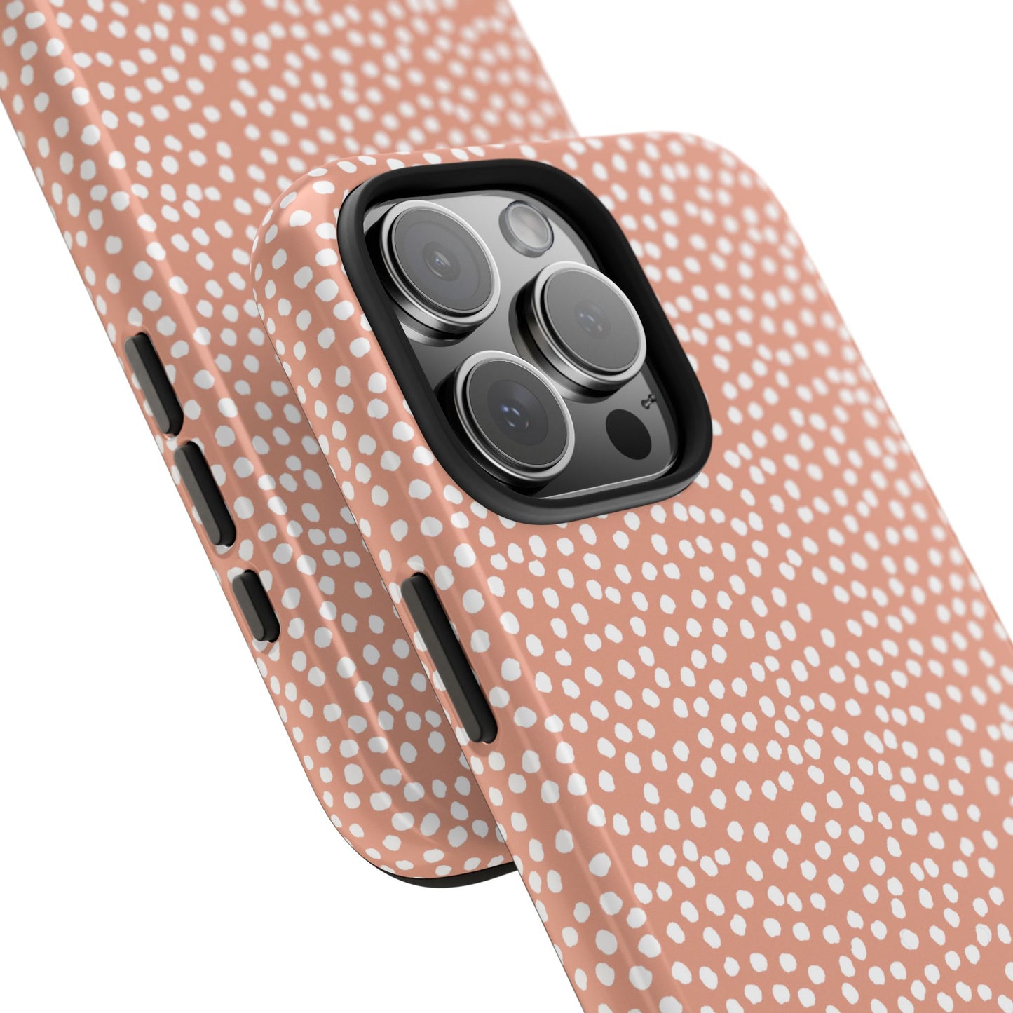 Bitty Dots Melon / White Phone Case