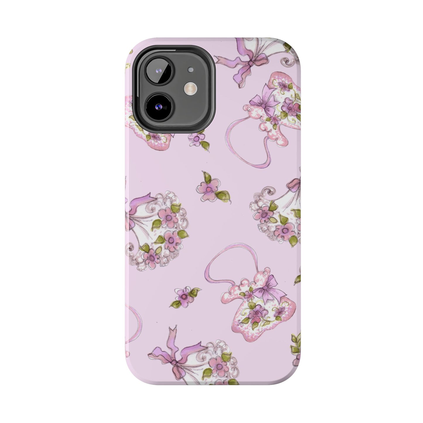 Flower Model Hand Bag Phone Case