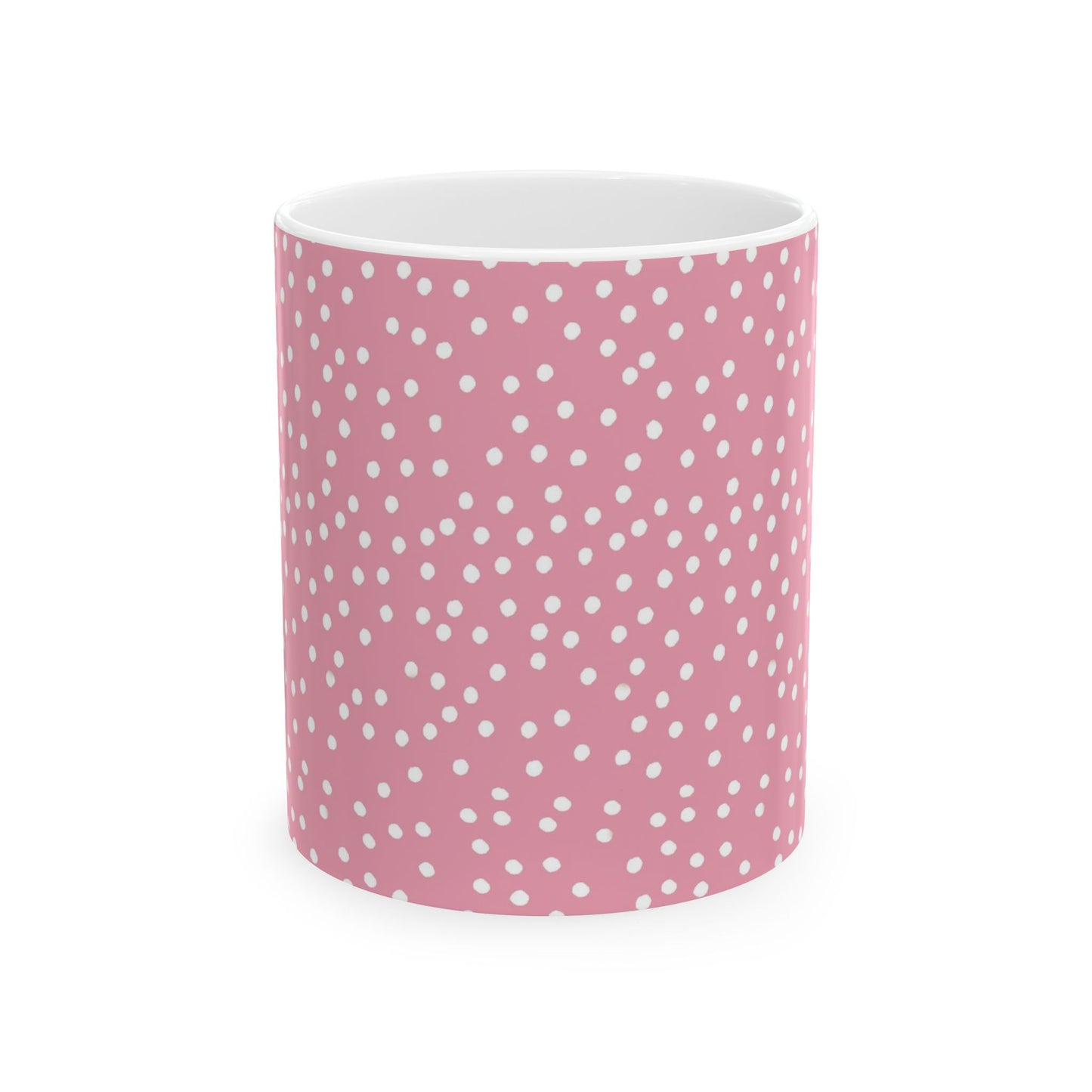 Dottible Pink / White Cup