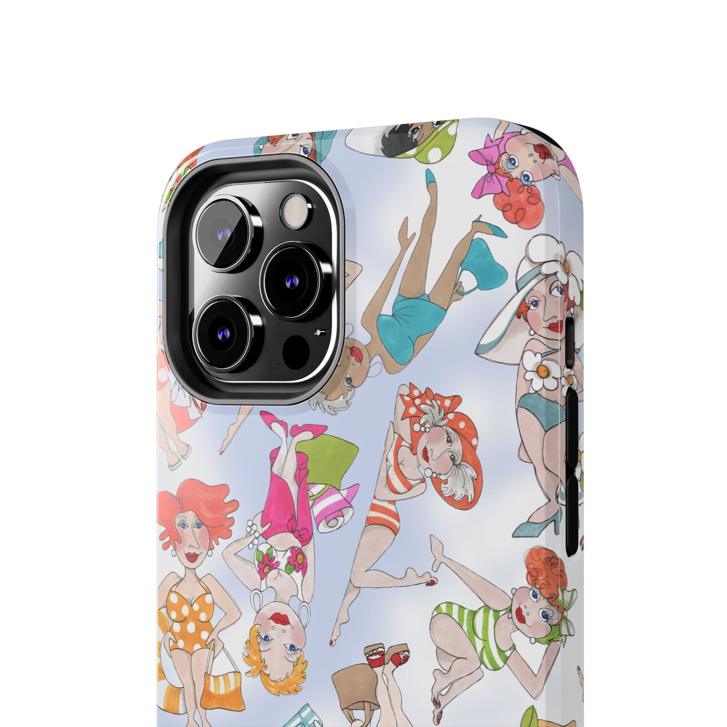 Tossed Fashionistas Phone Case