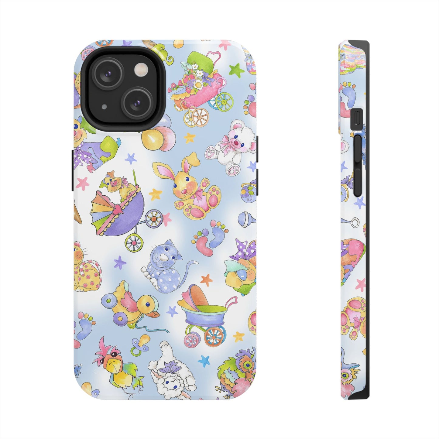 Busy Baby Blue Sky Phone Case