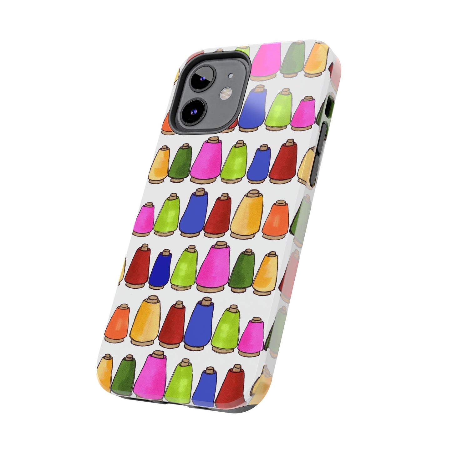 Coneiferous White / Multi Phone Case