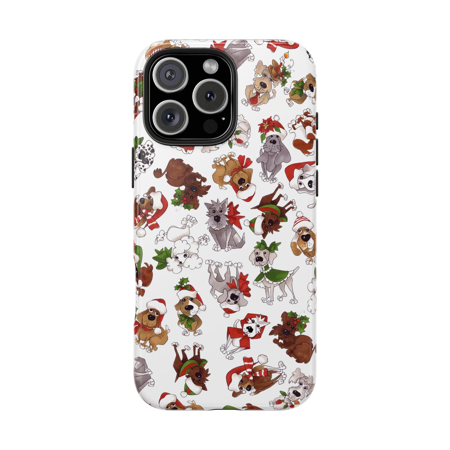 Doggie Toss White Phone Case