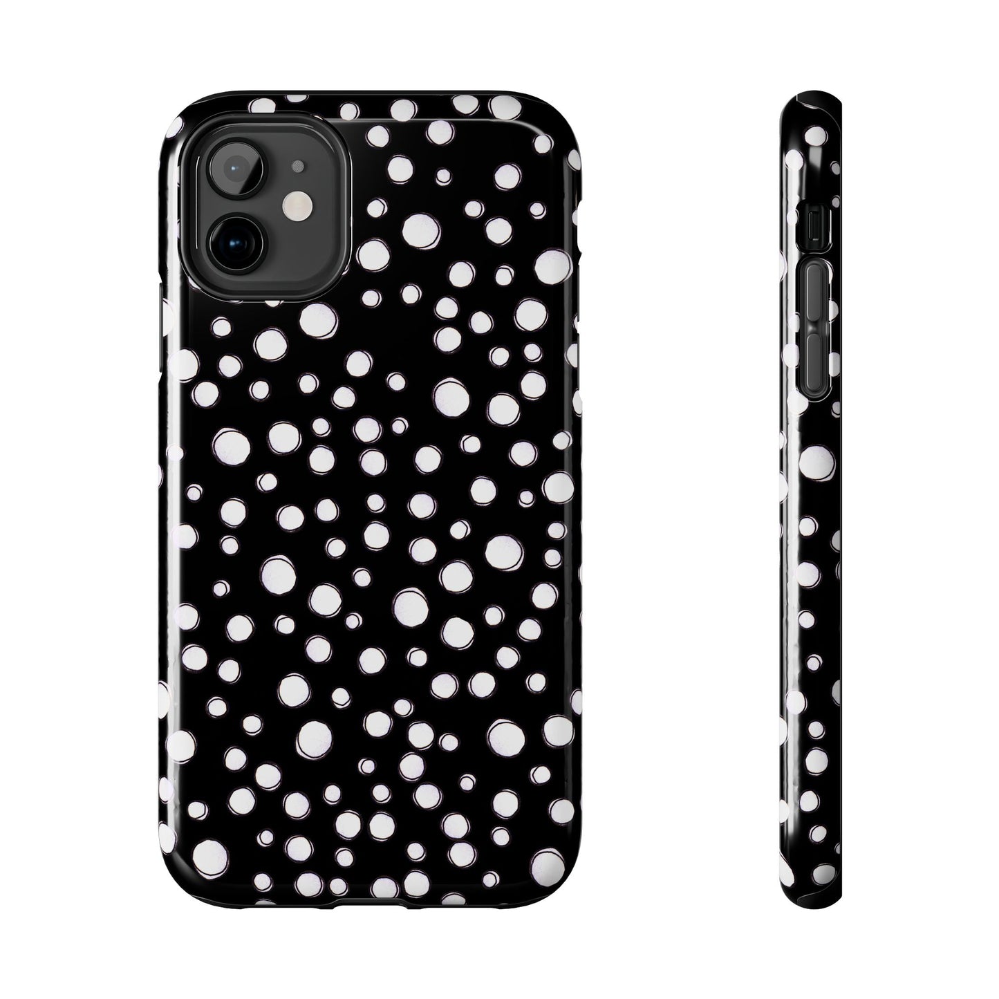 Pot Dots Black Phone Case