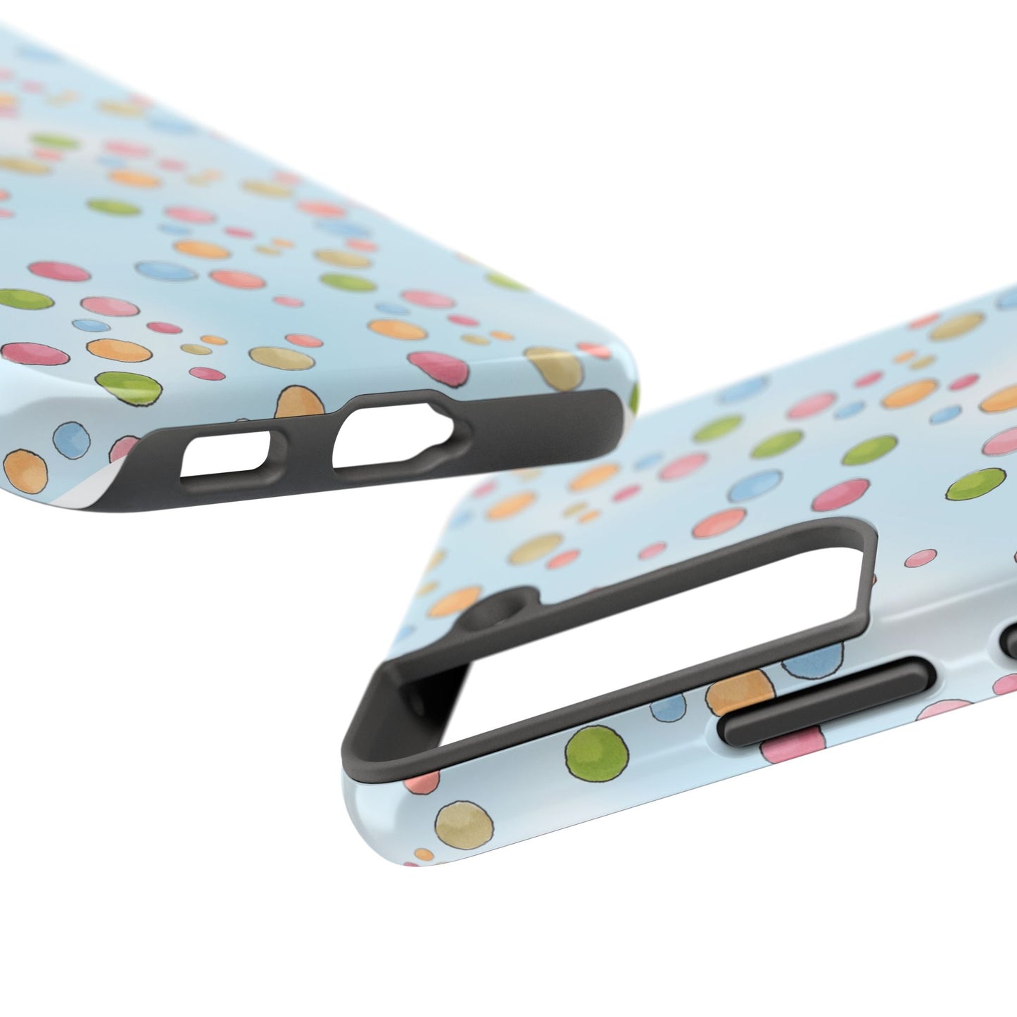 Clown Dots Blue Sky Phone Case