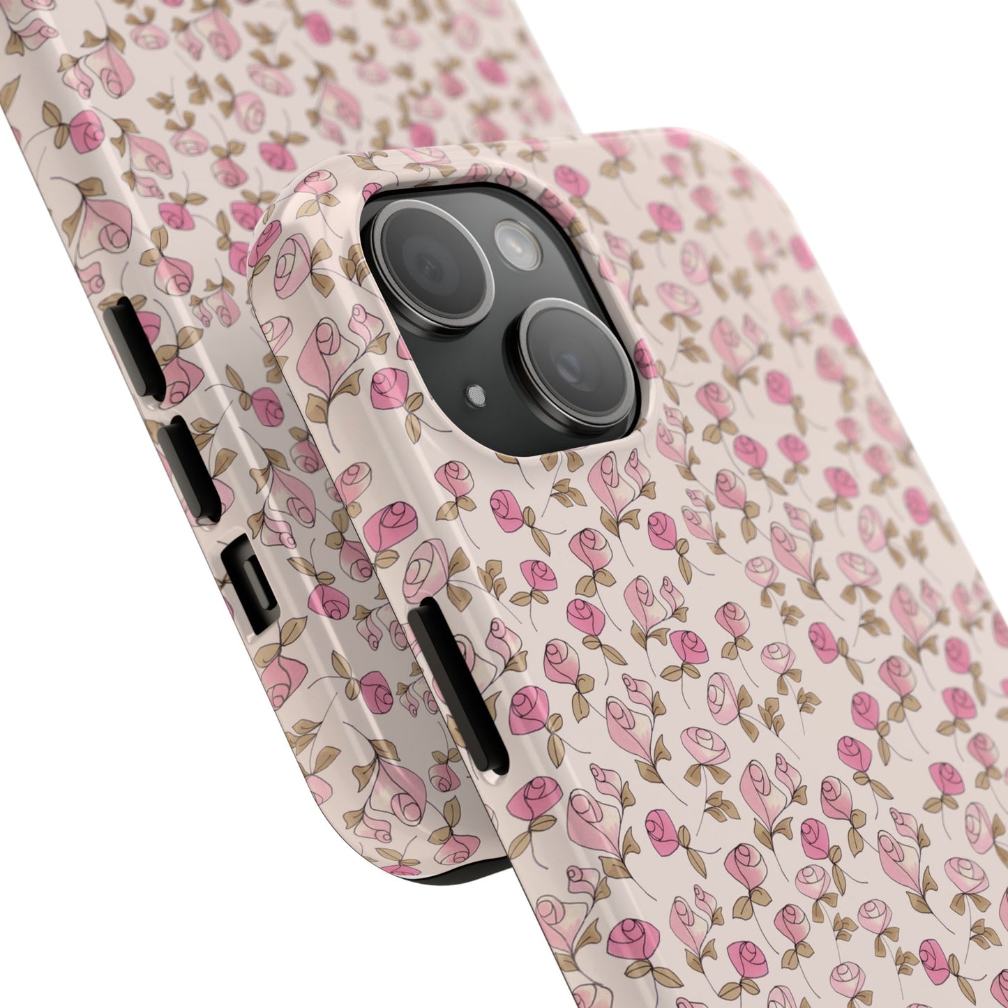 Little Bitty Roses Pink Phone Case