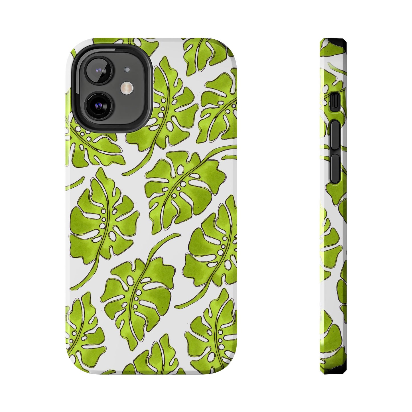 Big Leaf White Phone Case