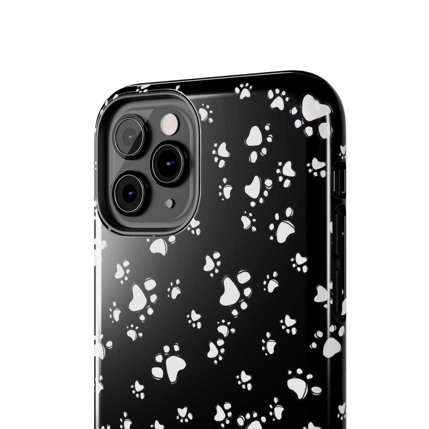 Paw Flakes Black Phone Case
