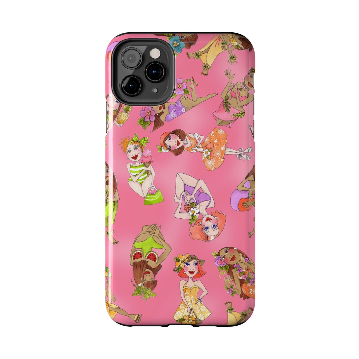 Island Toss Pink Phone Case