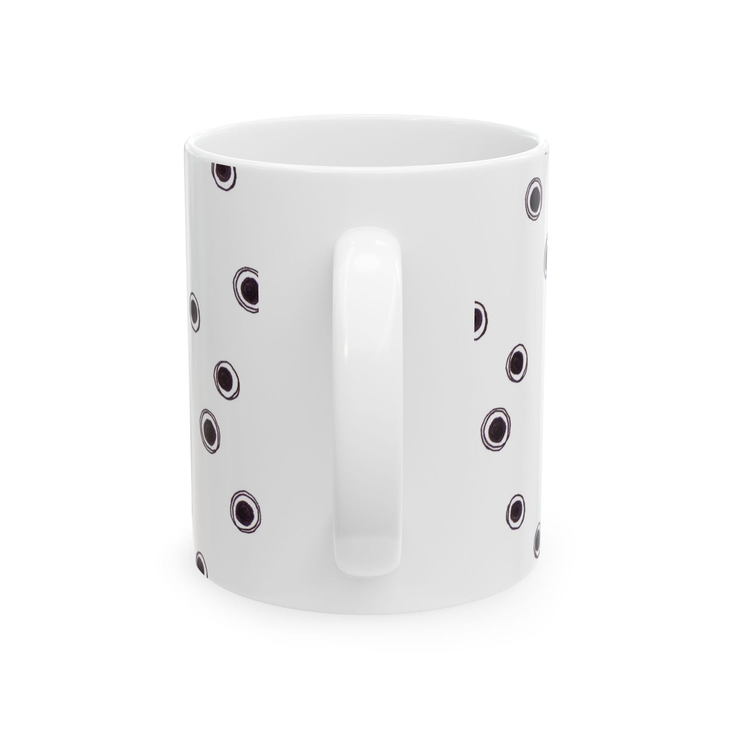 Halo Dots White Cup