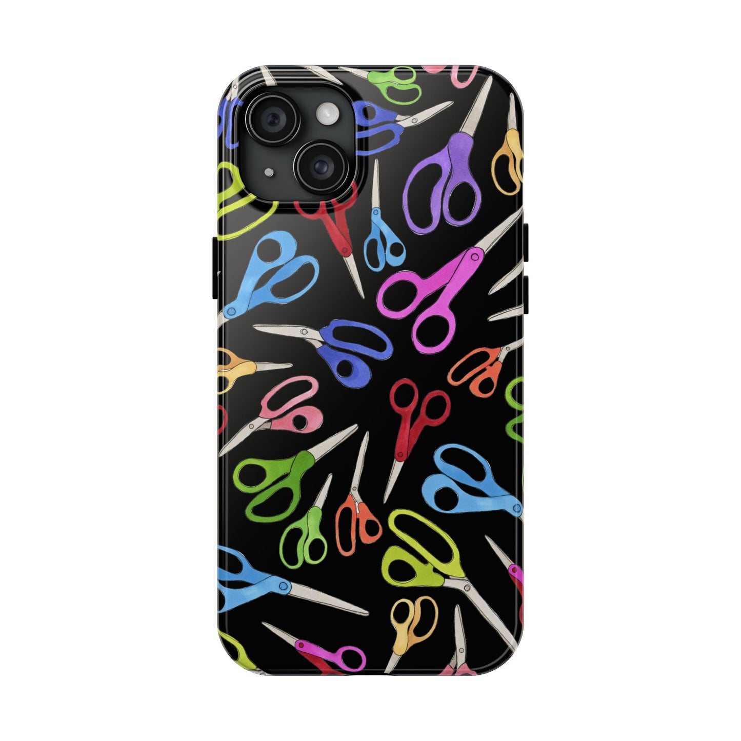 Shear Fun Black Phone Case