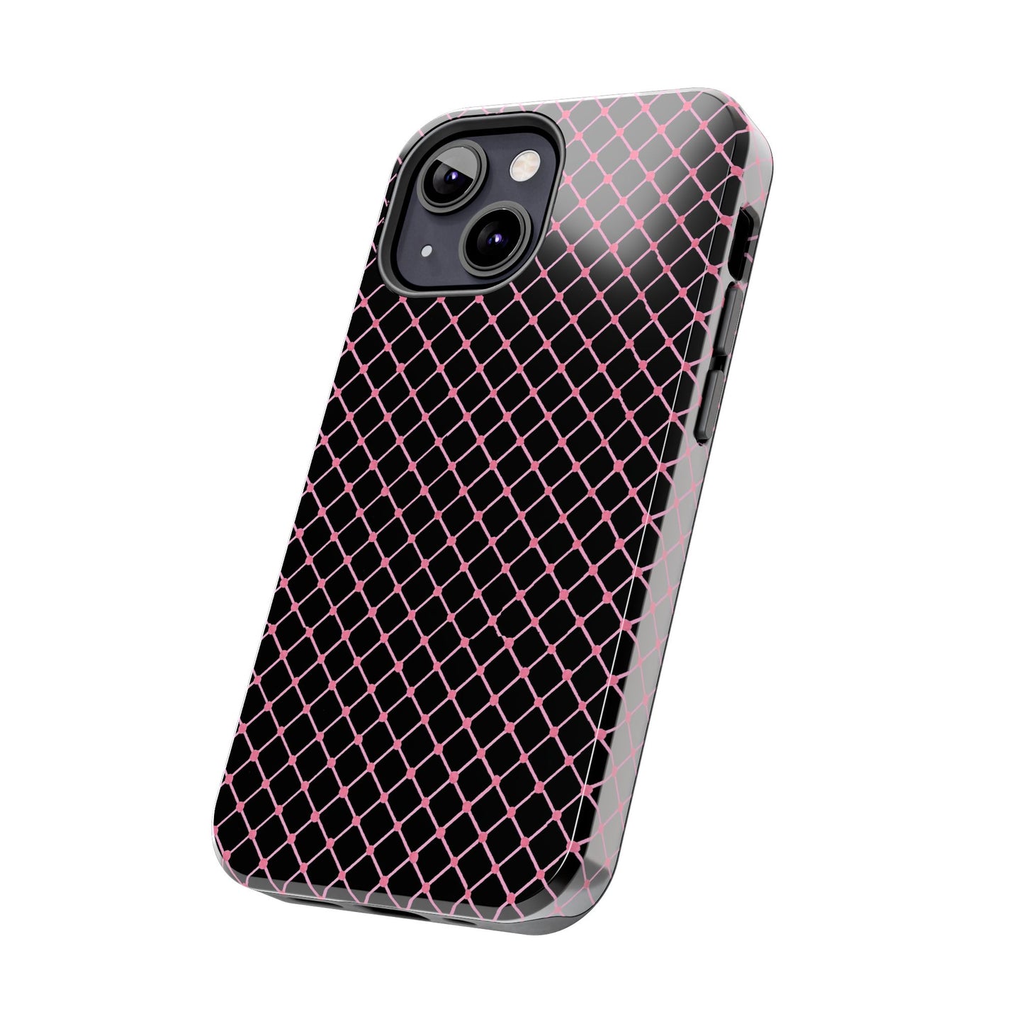 Cyclone Fence Black / Pink Phone Case