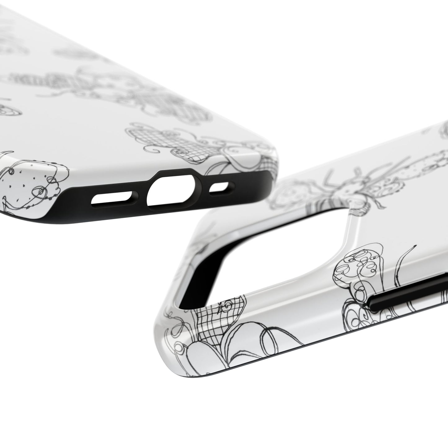 Busy Bees White Phone Case