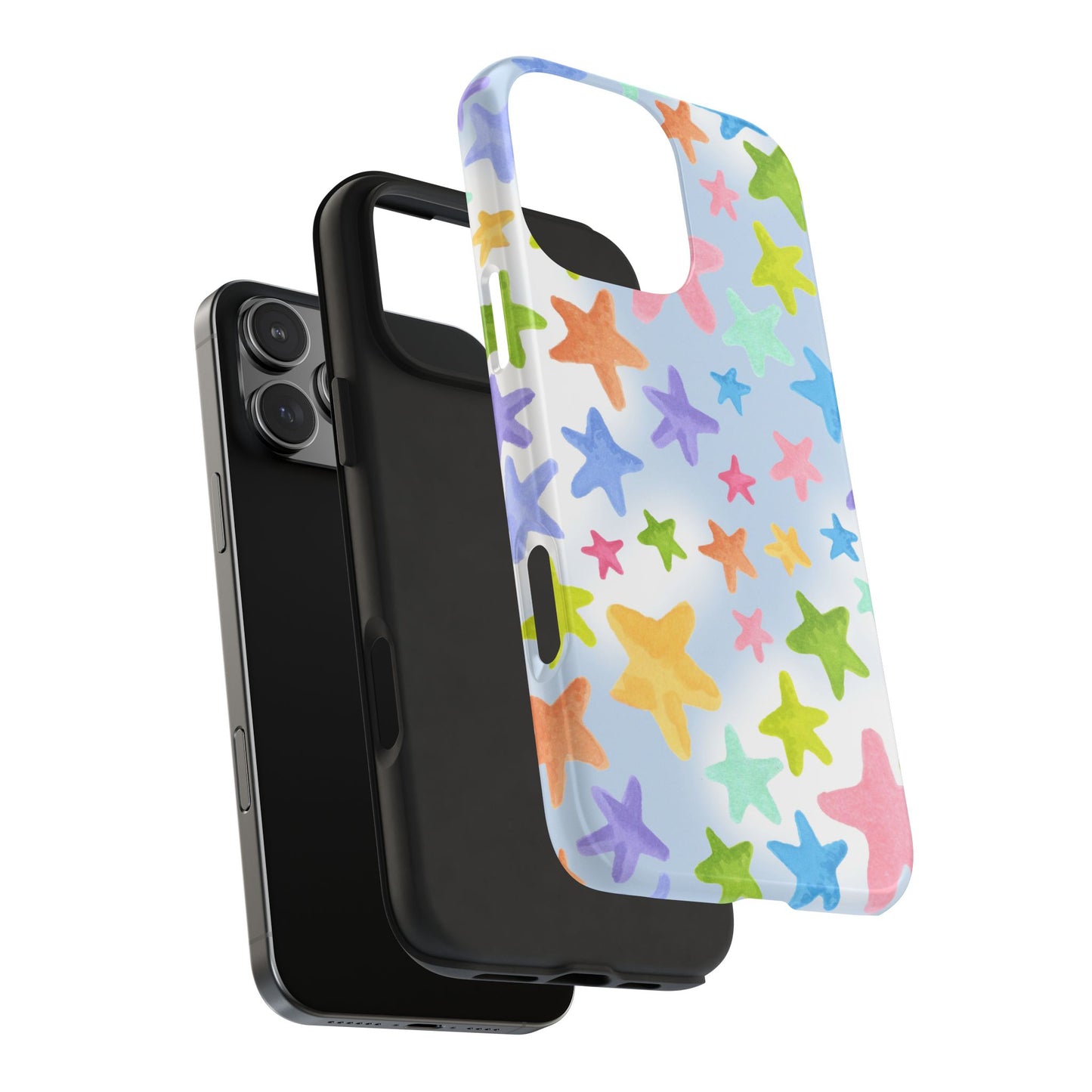 Happy Stars Blue Sky Phone Case