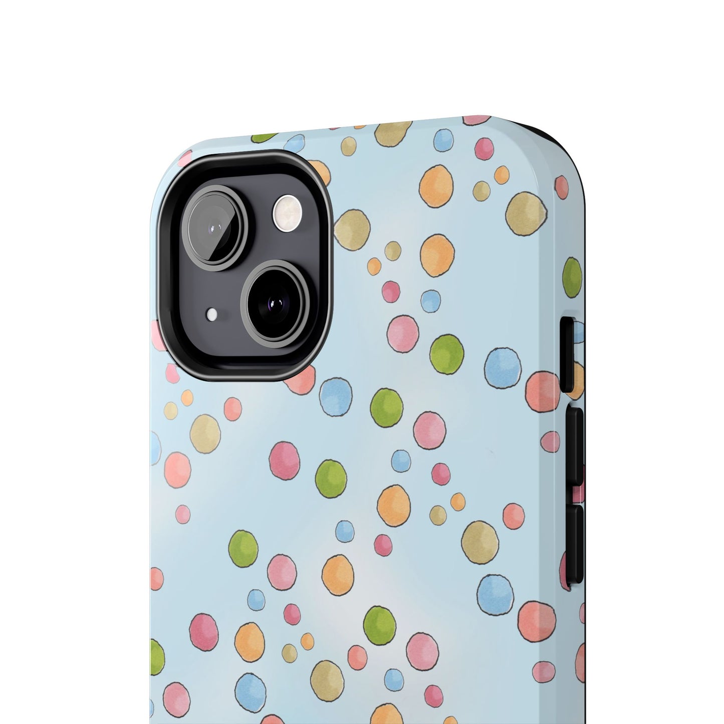 Clown Dots Blue Sky Phone Case