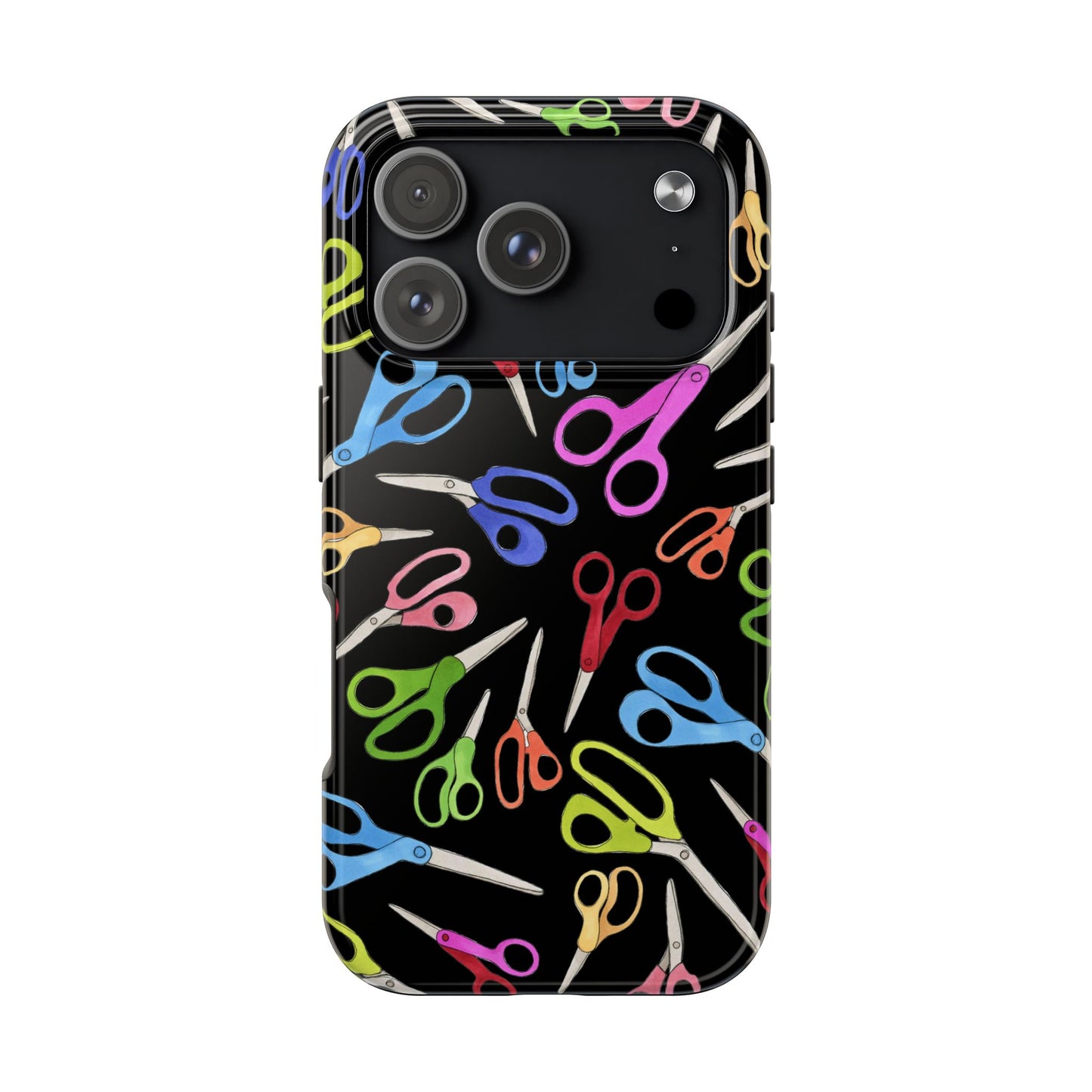 Shear Fun Black Phone Case