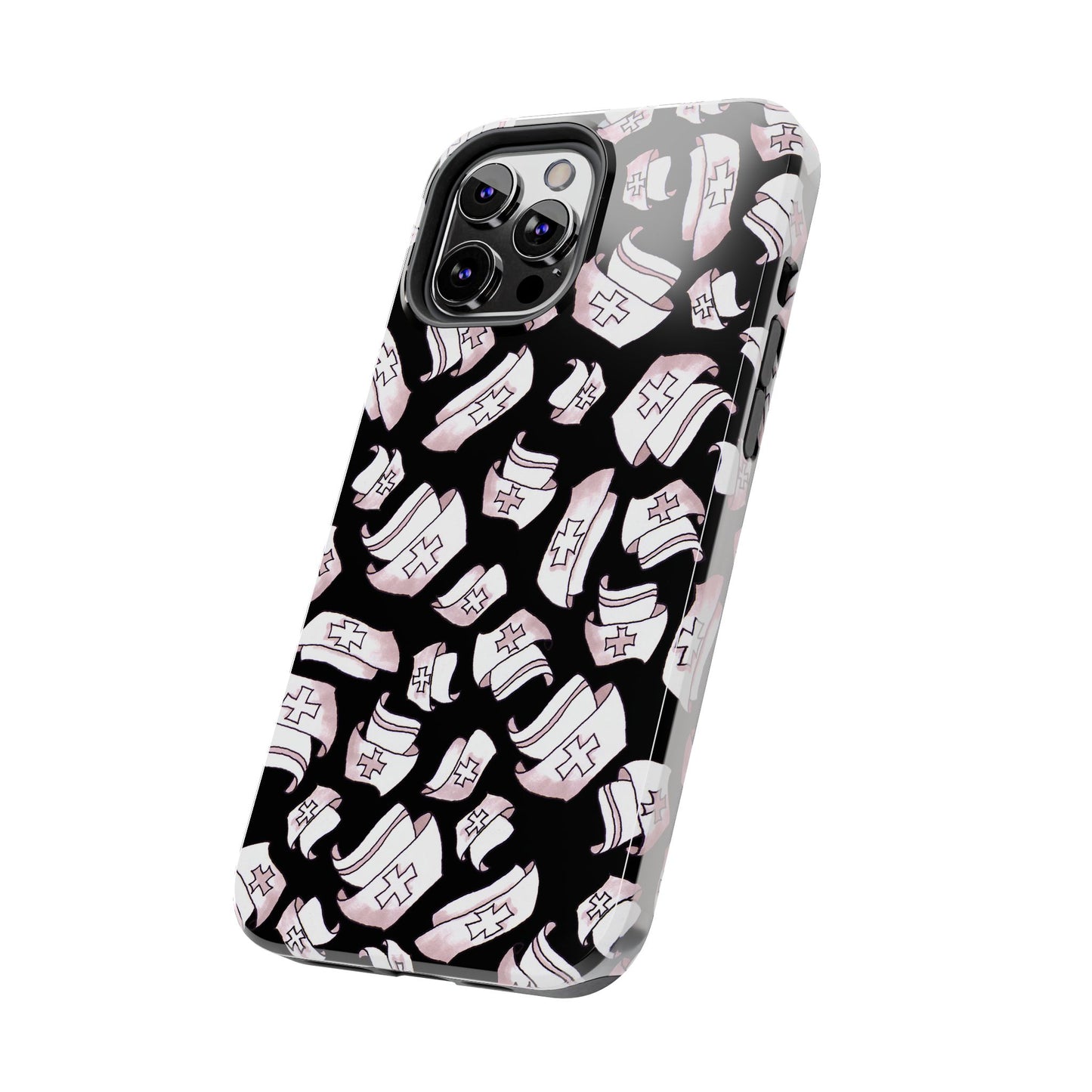 Happy Hats Black Phone Case