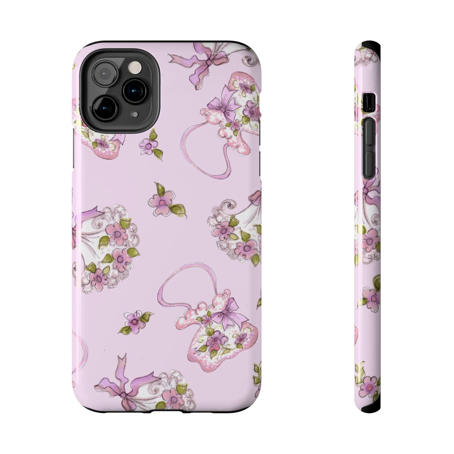 Flower Model Hand Bag Phone Case