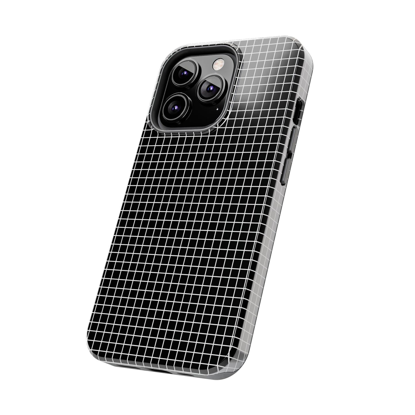 Window Pane Black / White Phone Case
