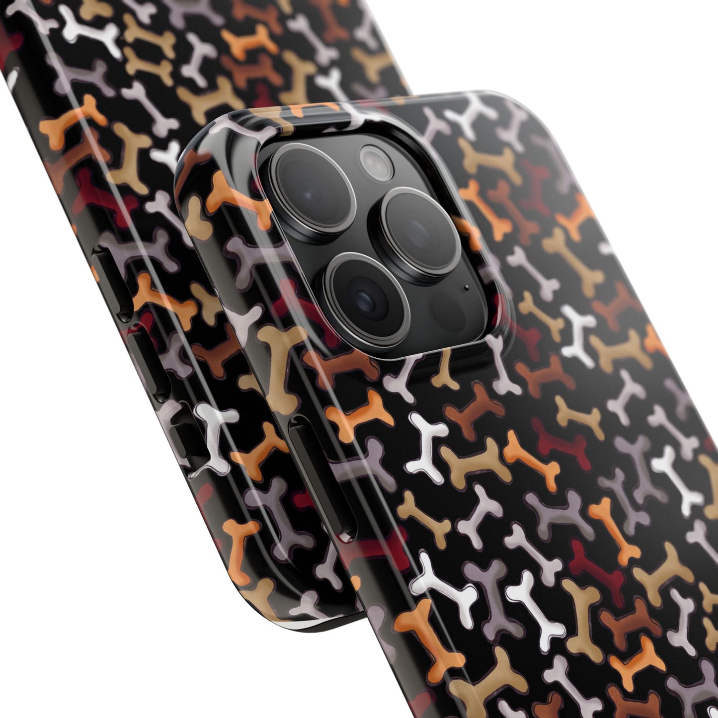 Dog Bones Black Phone Case