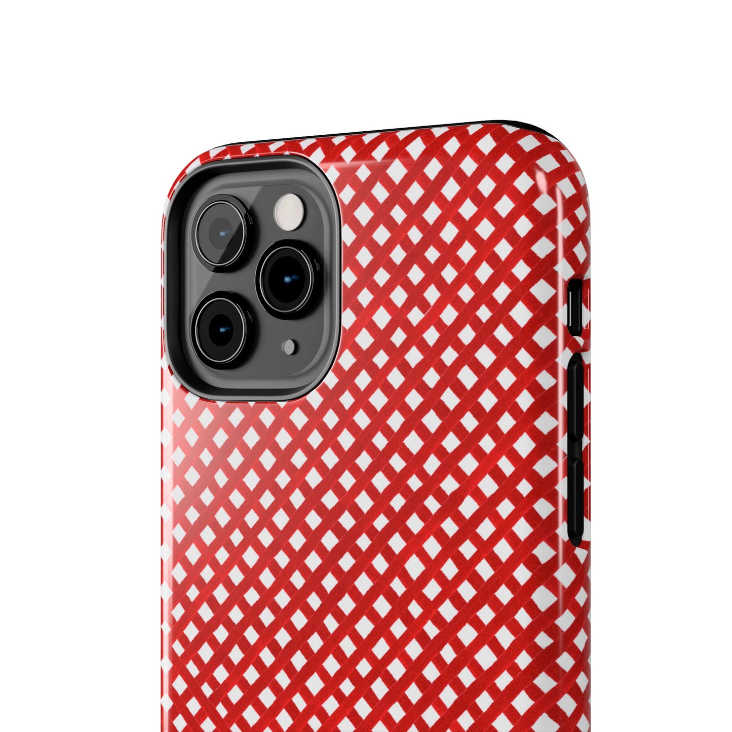 Trellis Check Red Phone Case