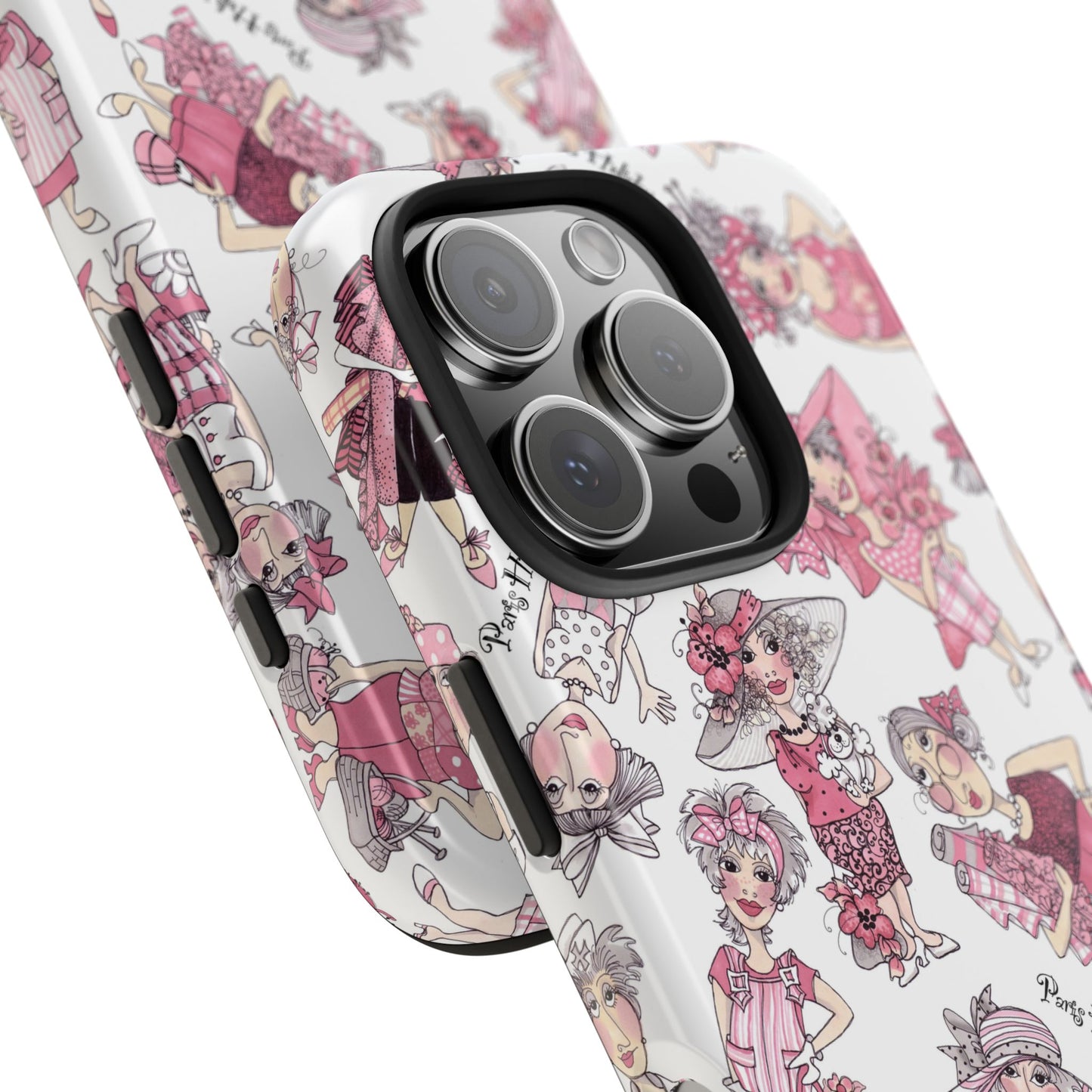 Parisians White Phone Case