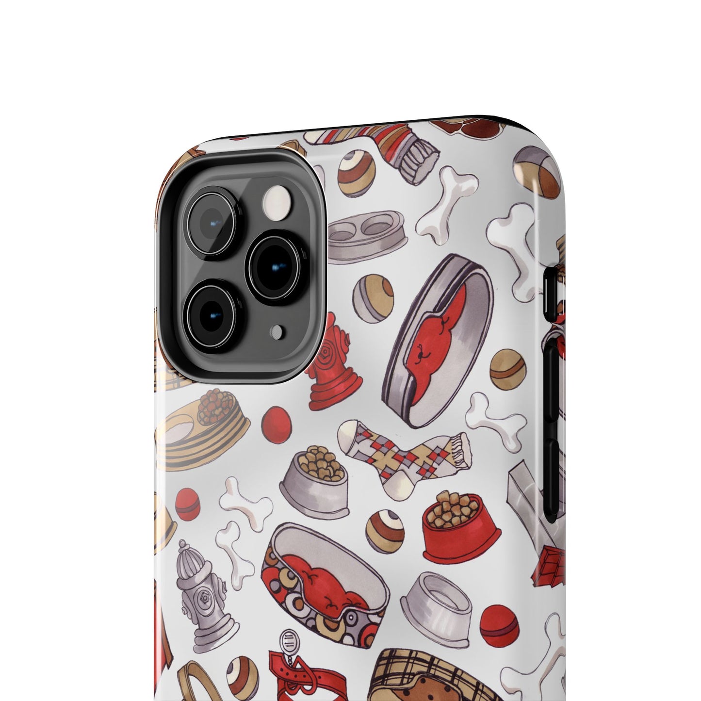 Doggie Stuff Gray Phone Case