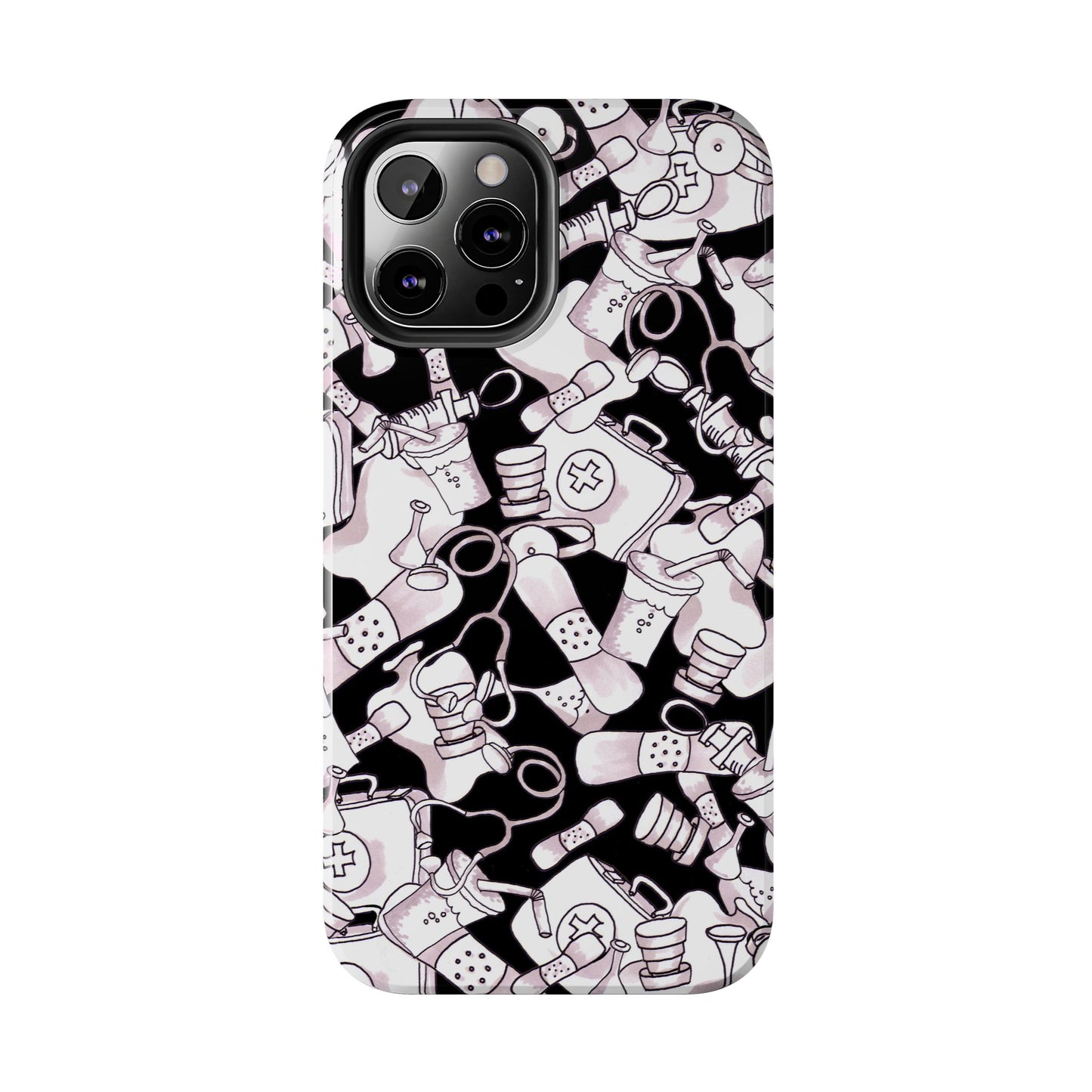 Med Stuff Black Phone Case