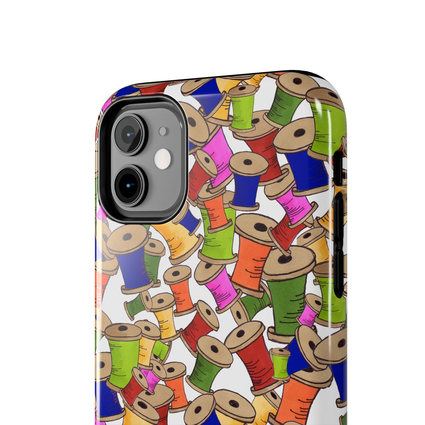 Spoolopoly White Phone Case