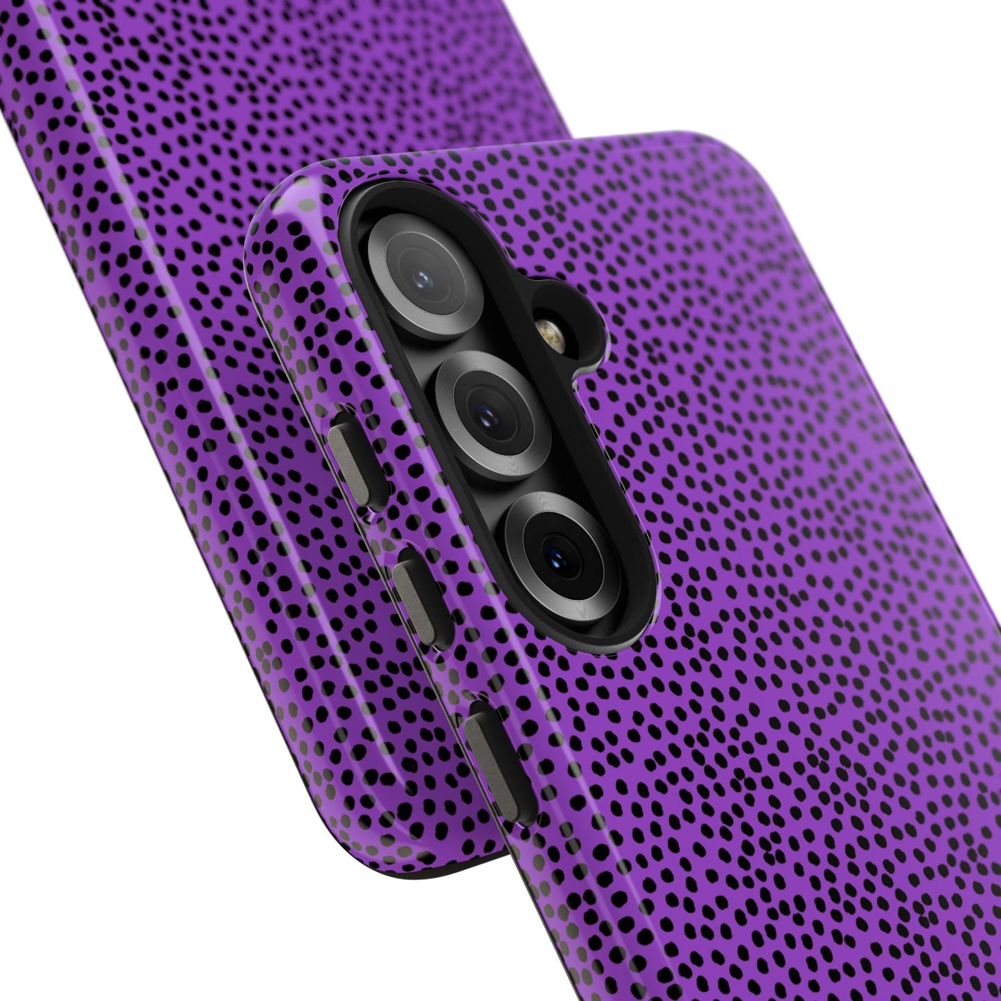 Gypsy Dots Purple / Black Phone Case