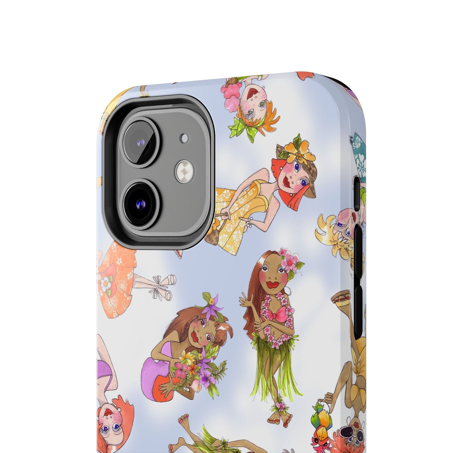Island Toss Blue Sky Phone Case