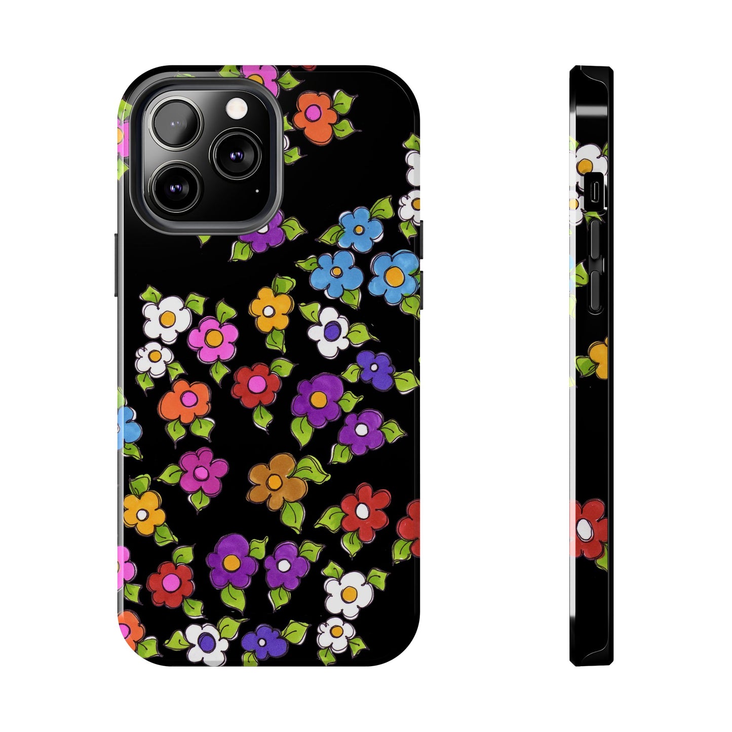 Fancy Dog Daisies Phone Case