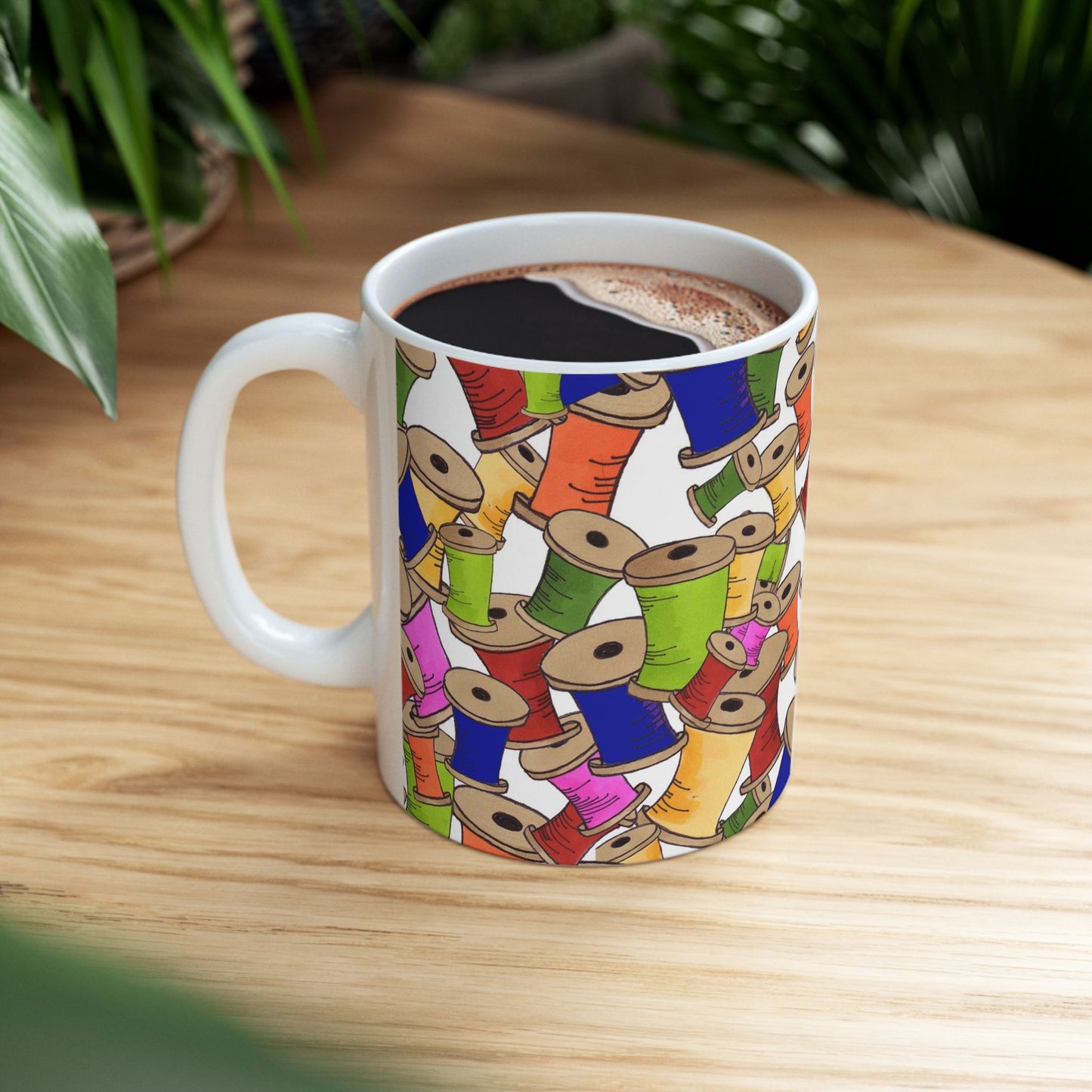Spoolopoly White Cup