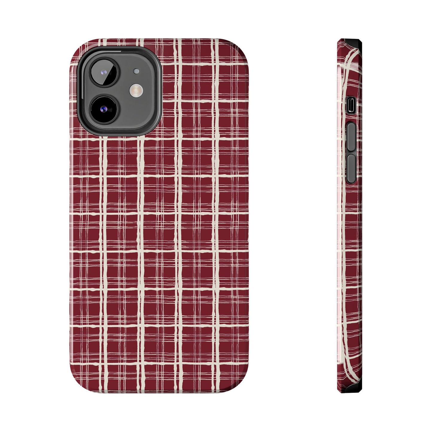Red Plaid Phone Case