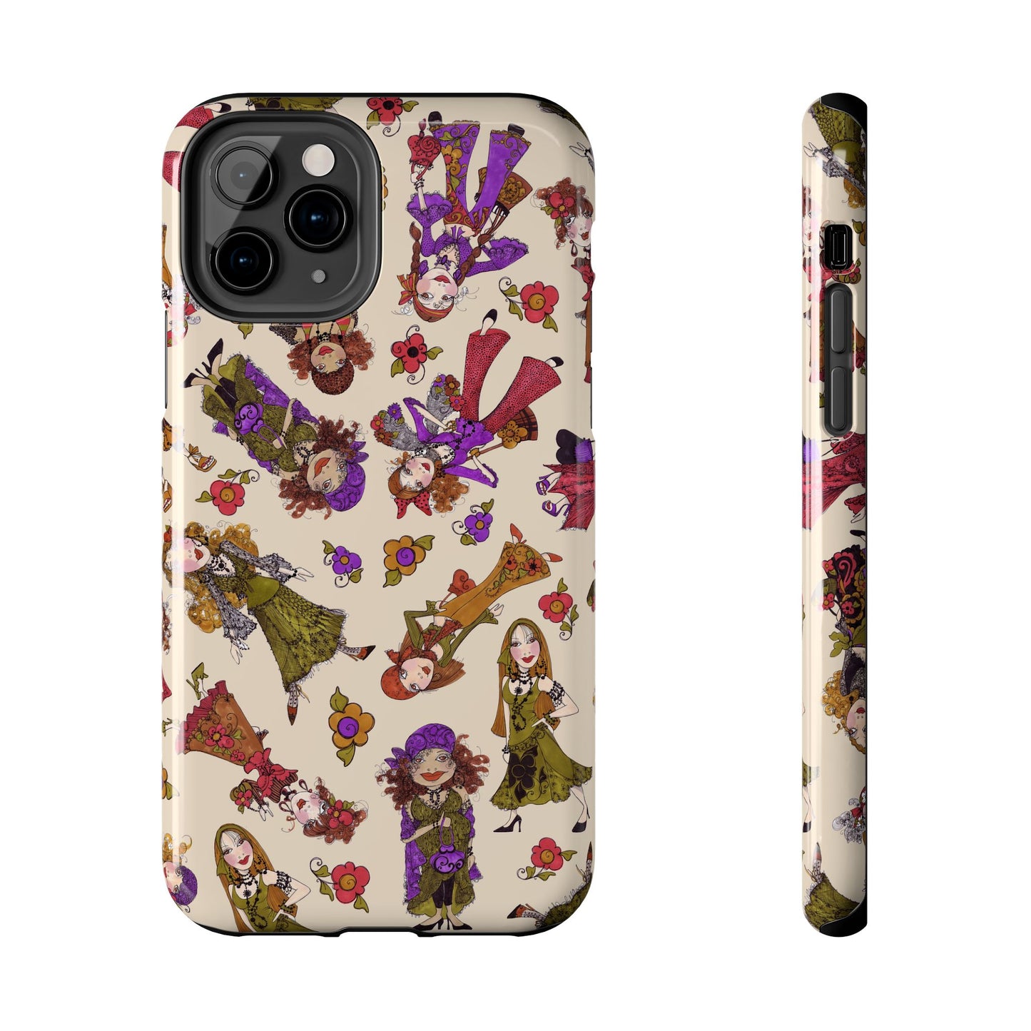 Tossed Gypsies Muslin Phone Case