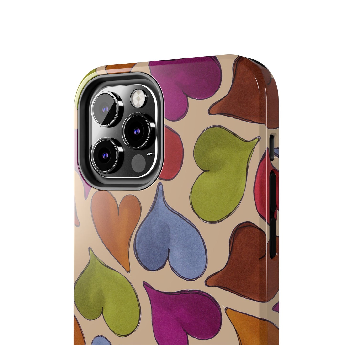 Big Hearted Khaki Phone Case