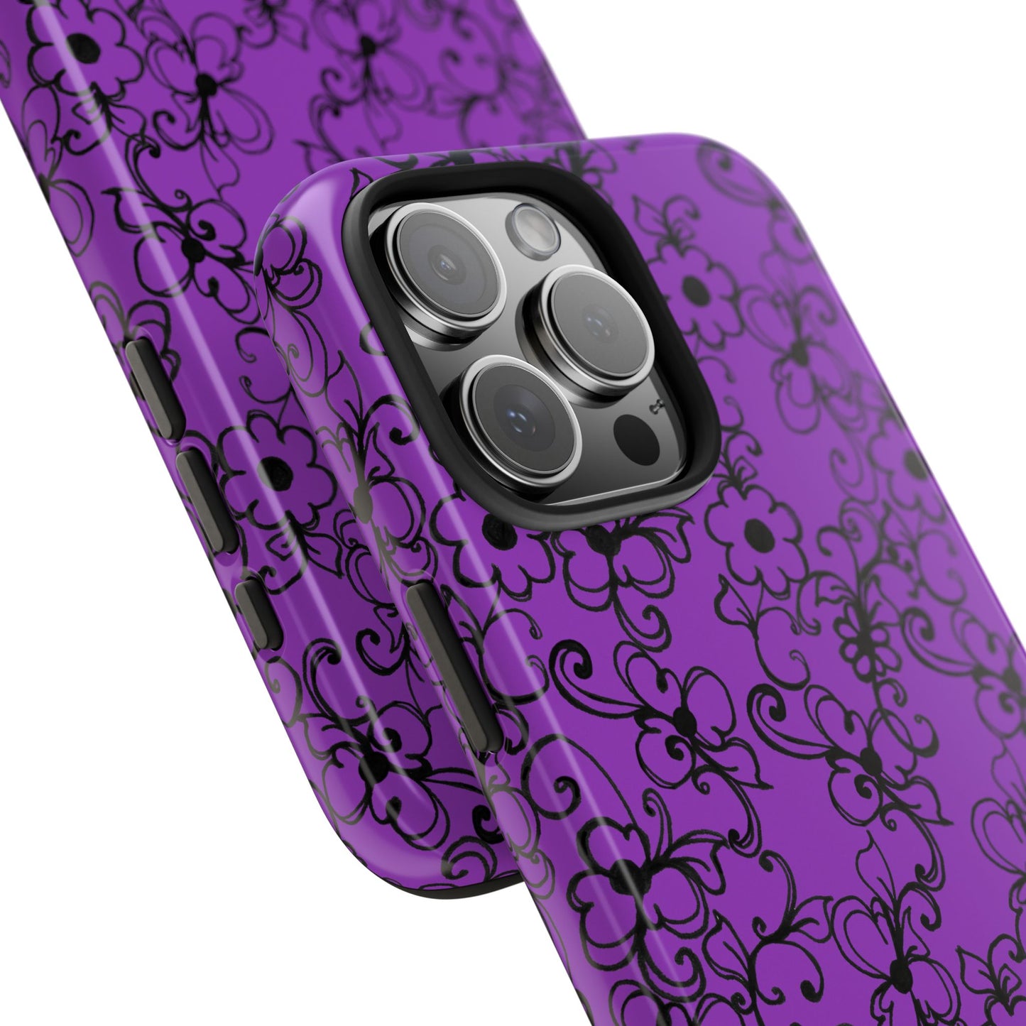 Daisy Jungle Purple Phone Case