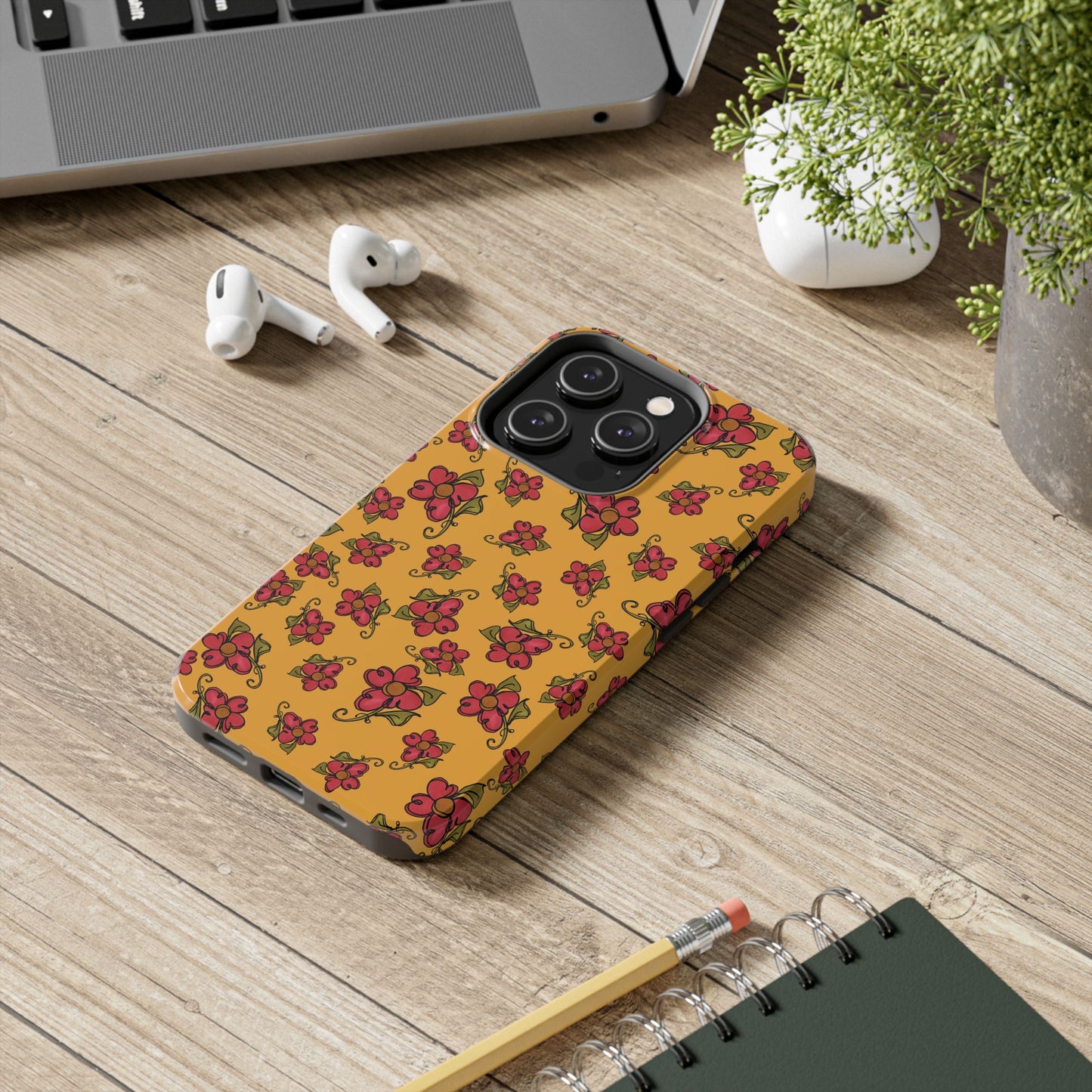 Daisy Caper Gold Phone Case