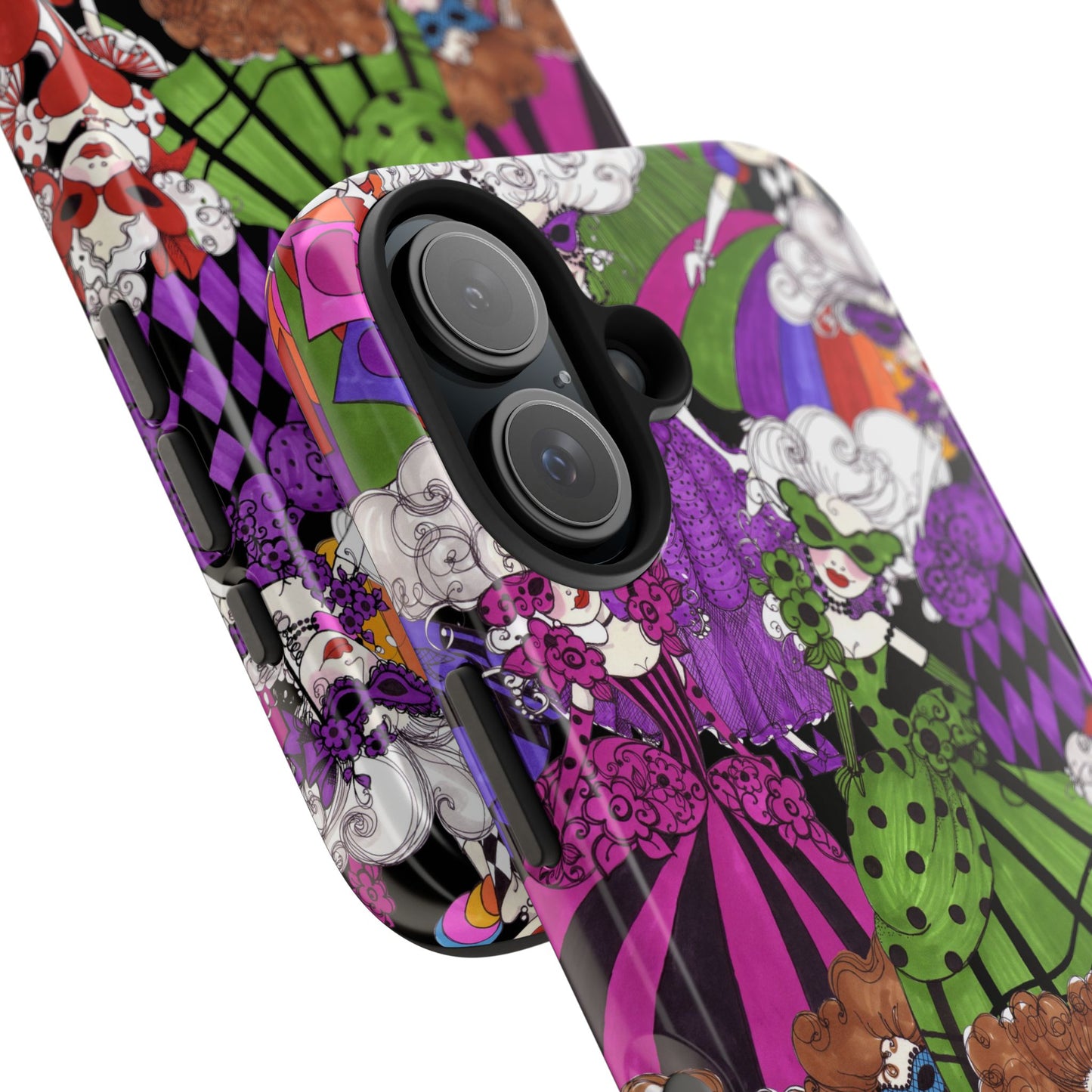 Crowded Dance Floor Black Phone Case