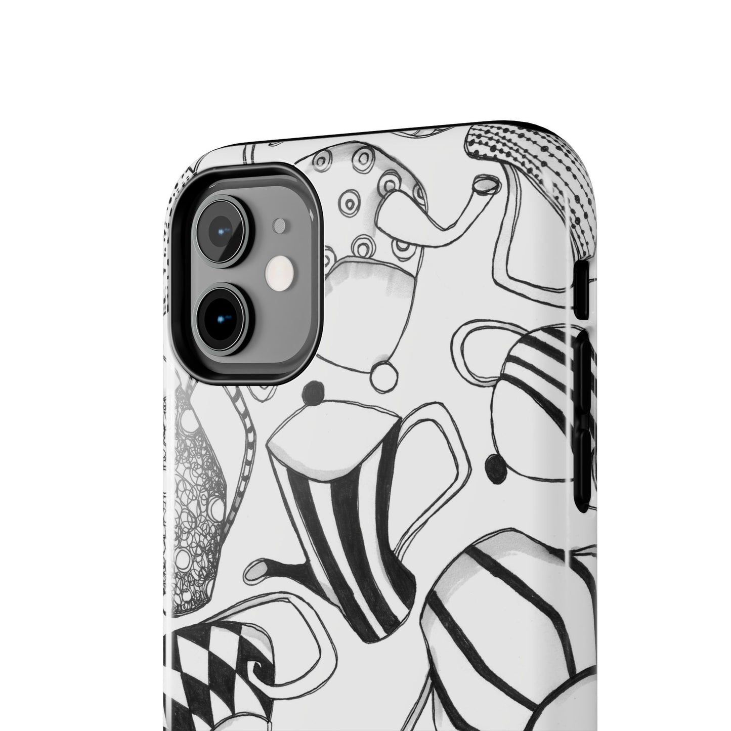 Coffee, Tea Anyone? White Phone Case
