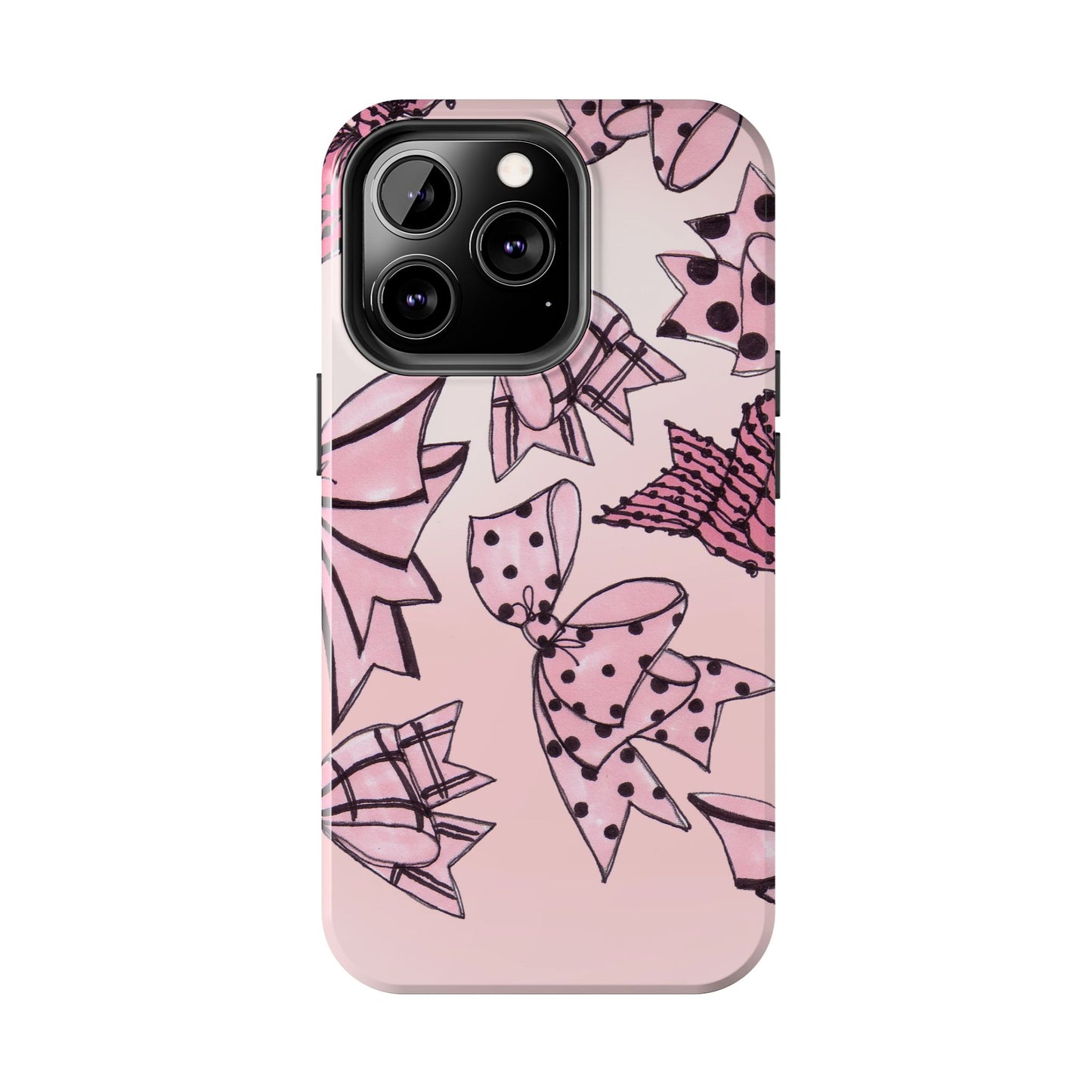 Cat Bows Pink Phone Case