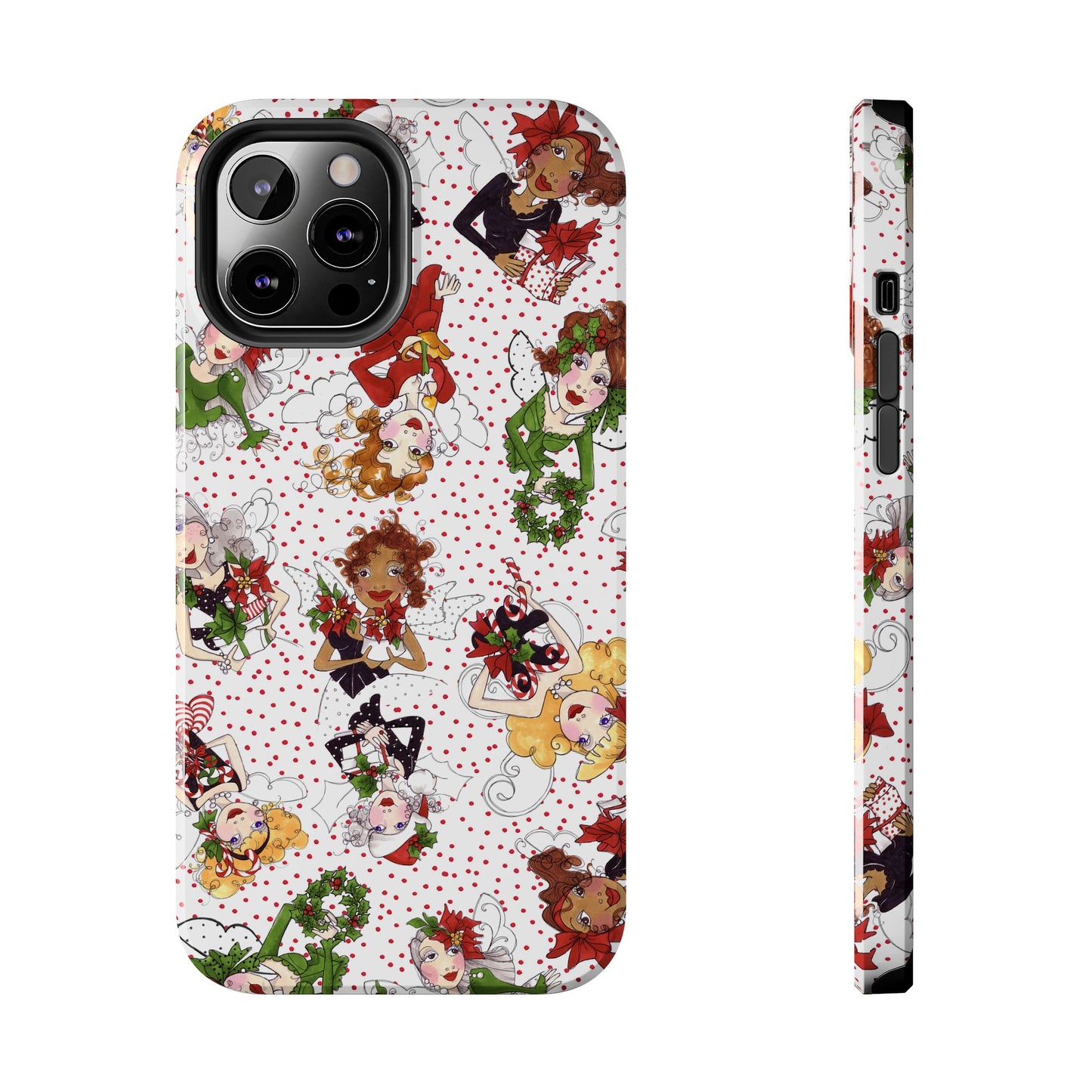 Fairy Toss White / Red Phone Case